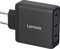 Dell 40AW100BEU 3x USB-C GaN Hálozati Gyorstöltő Adapter 100W + USB-C Kábel 1.8m - Fekete