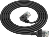 ACT DC1901 U/UTP Cat6a RJ45 Patch Kábel 1m - Fekete