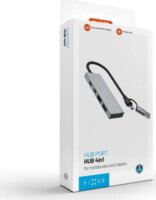 Fixed FIXHU-PT-GR 4-port USB-C/A HUB (2x USB-C + 2x USB-A)