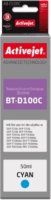 Activejet (Brother BT-D100C) Utángyártott tintapatron 50 ml - Cián