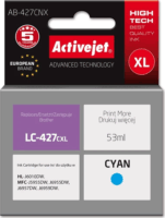 Activejet (Brother LC-427CXL) Utángyártott tintapatron 53ml - Cián