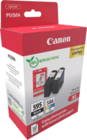 Canon PG-595XL + CL-586XL Eredeti tintapatron - Tri-color + Fekete