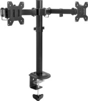 ACT AC8362 10"-32" Monitor Asztali Tartó Kar - Fekete (2 kijelző)