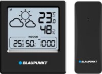Blaupunkt WS10BK Meteorológiai Időjárás állomás 1 külső szenzorral - Fekete