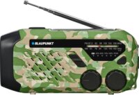 Blaupunkt ER10GC Hordozható Vészhelyzeti FM / AM Zsebrádió - Zöld terepmintás