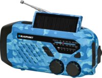Blaupunkt ER10BC Hordozható Vészhelyzeti FM / AM Zsebrádió - Kék terepmintás