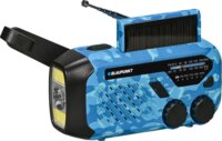 Blaupunkt ER10BC Hordozható Vészhelyzeti FM / AM Zsebrádió - Kék terepmintás