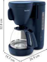 Tefal CM2M1410 Filteres Kávéfőző 1000 Watt - Tengerészkék