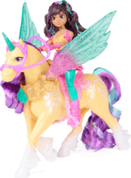 Spin Master Unicorn Academy - Wing Magic Ava & Leaf Játékbaba szett