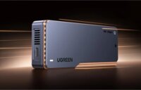 Ugreen D703 M.2 NVMe USB4 Külső SSD Ház - Szürke