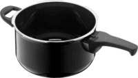 Silit Silargan Sicomatic t-Plus Kukta Fazék Ø 22cm 4,5L - Fekete