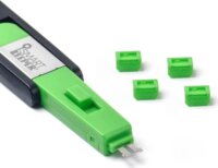 SmartKeeper HMD04 4db HDMI Portblokkoló + 1db U04 Mini Kulcs - Zöld/Szürke