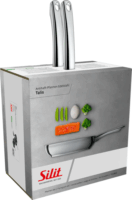 Silit 2119301738 Talis 3 részes Serpenyő készlet 20 / 24 cm - Inox