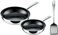 Silit 2119301738 Talis 3 részes Serpenyő készlet 20 / 24 cm - Inox