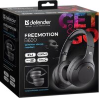 Defender FreeMotion B690 Bluetooth Fejhallgató Headset - Fekete