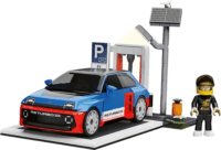 COBI 24682 EV Renault 5 Turbo 3E Töltőállomással 238 Darabos Építőjáték