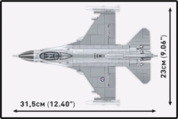 COBI F-16AM Fighting Falcon Vadászgép 495 Darabos Építőjáték