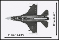 COBI F-16D Fighting Falcon Fegyveres Erők 436 Darabos Építőjáték