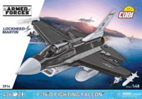 COBI F-16D Fighting Falcon Fegyveres Erők 436 Darabos Építőjáték