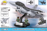 COBI F-16D Fighting Falcon Fegyveres Erők 436 Darabos Építőjáték