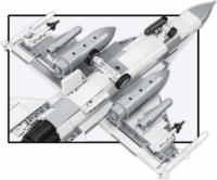 COBI F-16C Fighting Falcon Repülőgép 463 Darabos Építőjáték