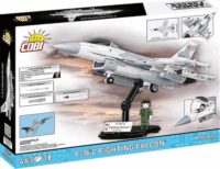 COBI F-16C Fighting Falcon Repülőgép 463 Darabos Építőjáték