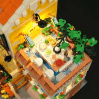 Lumibricks 15010 Olasz Házias Étterem Építőjáték 2868 Darabos Építőjáték