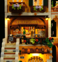 Lumibricks 15010 Olasz Házias Étterem Építőjáték 2868 Darabos Építőjáték