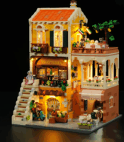 Lumibricks 15010 Olasz Házias Étterem Építőjáték 2868 Darabos Építőjáték