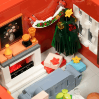 Lumibricks 15009 Piros Tégla Sorház 2663 Darabos Építőjáték