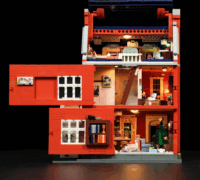 Lumibricks 15009 Piros Tégla Sorház 2663 Darabos Építőjáték