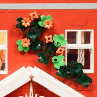 Lumibricks 15009 Piros Tégla Sorház 2663 Darabos Építőjáték