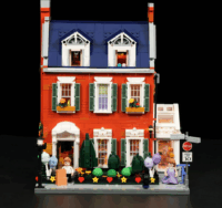 Lumibricks 15009 Piros Tégla Sorház 2663 Darabos Építőjáték