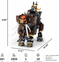 Lumibricks 11014 Gőzfantom 1055 Darabos Építőjáték
