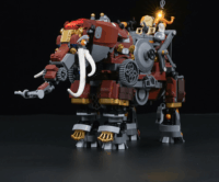 Lumibricks 11014 Gőzfantom 1055 Darabos Építőjáték
