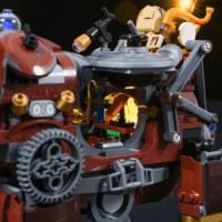 Lumibricks 11014 Gőzfantom 1055 Darabos Építőjáték