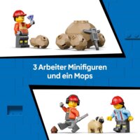 LEGO 60494 City - Homlokrakodó És Billenőplatós Teherautó