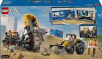 LEGO 60494 City - Homlokrakodó És Billenőplatós Teherautó