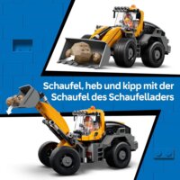 LEGO 60494 City - Homlokrakodó És Billenőplatós Teherautó