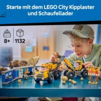 LEGO 60494 City - Homlokrakodó És Billenőplatós Teherautó