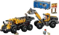 LEGO 60494 City - Homlokrakodó És Billenőplatós Teherautó