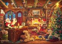 Schmidt Spiele 58794 Mikulás Ellenőrzi a Kívánságlistát 1000 Darabos Puzzle