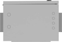 Lanberg 10" Hermetikus Fali Rack Szekrény 4U 340x250mm - Szürke