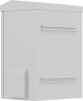 Lanberg 10" Hermetikus Fali Rack Szekrény 4U 340x250mm - Szürke