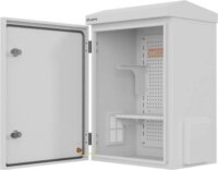 Lanberg 10" Hermetikus Fali Rack Szekrény 4U 340x250mm - Szürke