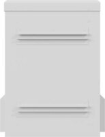 Lanberg 10" Hermetikus Fali Rack Szekrény 4U 340x250mm - Szürke