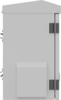 Lanberg 10" Hermetikus Fali Rack Szekrény 3U 320x220mm - Szürke