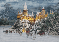 Schmidt Spiele 58835 Harry Potter Hogwarts Kastély 1000 Darabos Puzzle
