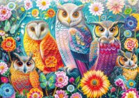 Schmidt Spiele 58058 Baglyok És Virágok 1000 Darabos Puzzle