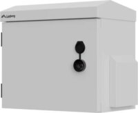 Lanberg 10" Hermetikus Fali Rack Szekrény 3U 300x200mm - Szürke